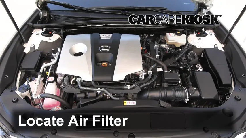 2020 Lexus ES300h Ultra Luxury 2.5L 4 Cyl. Air Filter (Engine) Replace